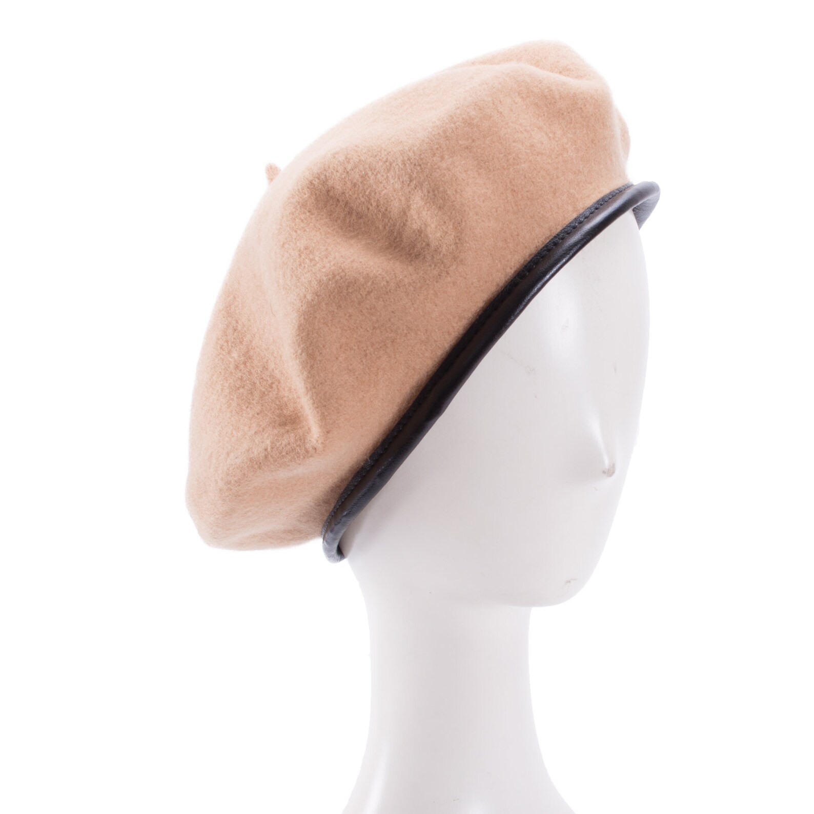 1 Pcs Camel Womens 100 Wool Beret Hat Beanie Cap Vintage Army Etsy