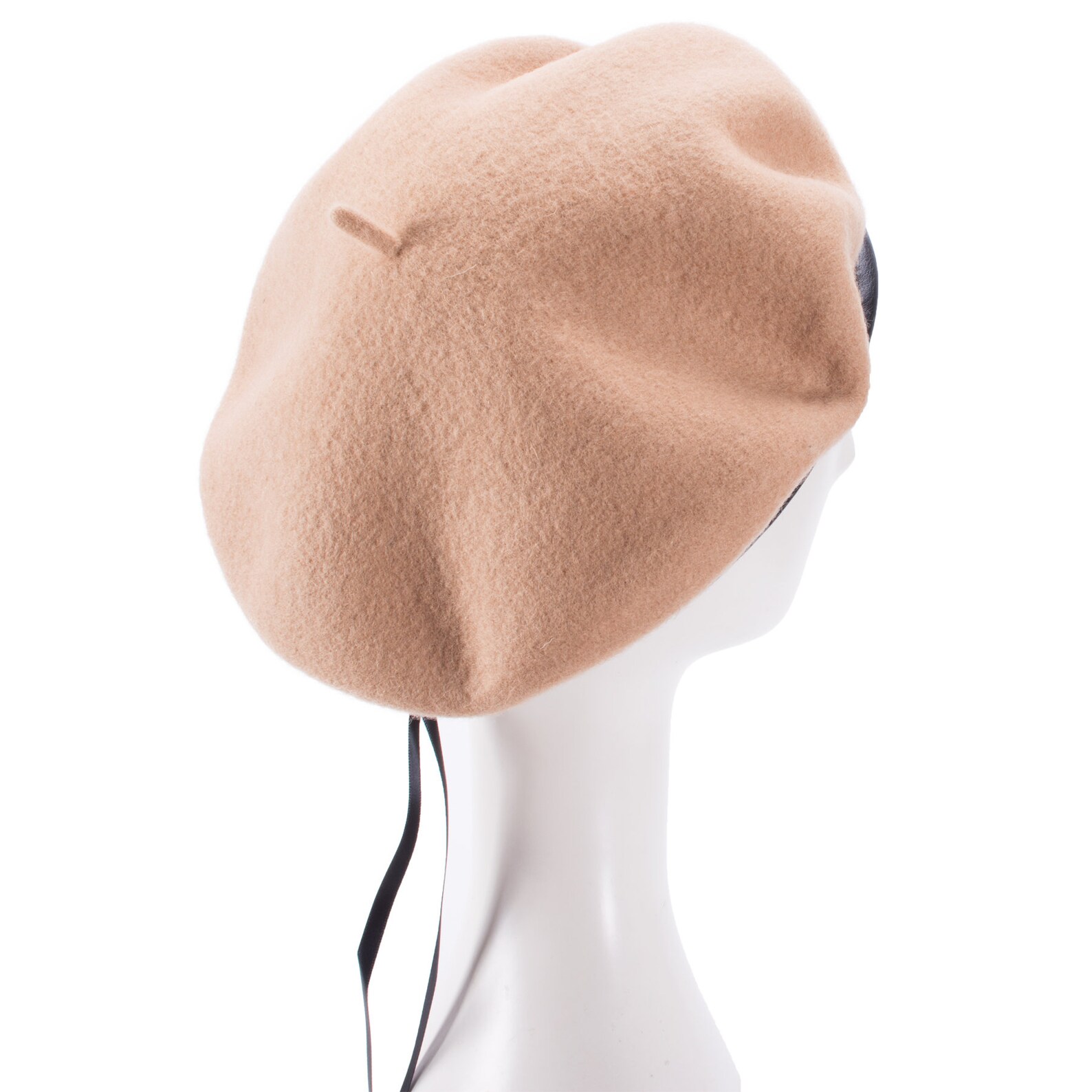 1 Pcs Camel Womens 100 Wool Beret Hat Beanie Cap Vintage Army Etsy