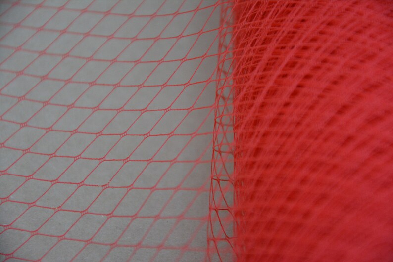 Birdcage Veil Netting Fabric Bridal Wedding Hat Fascinator Etsy