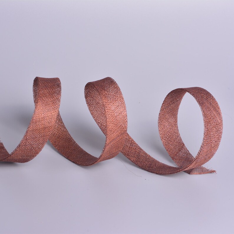 3cm Handmade Sinamay Bias Binding Tape Trim Ribbon Millinery Etsy UK