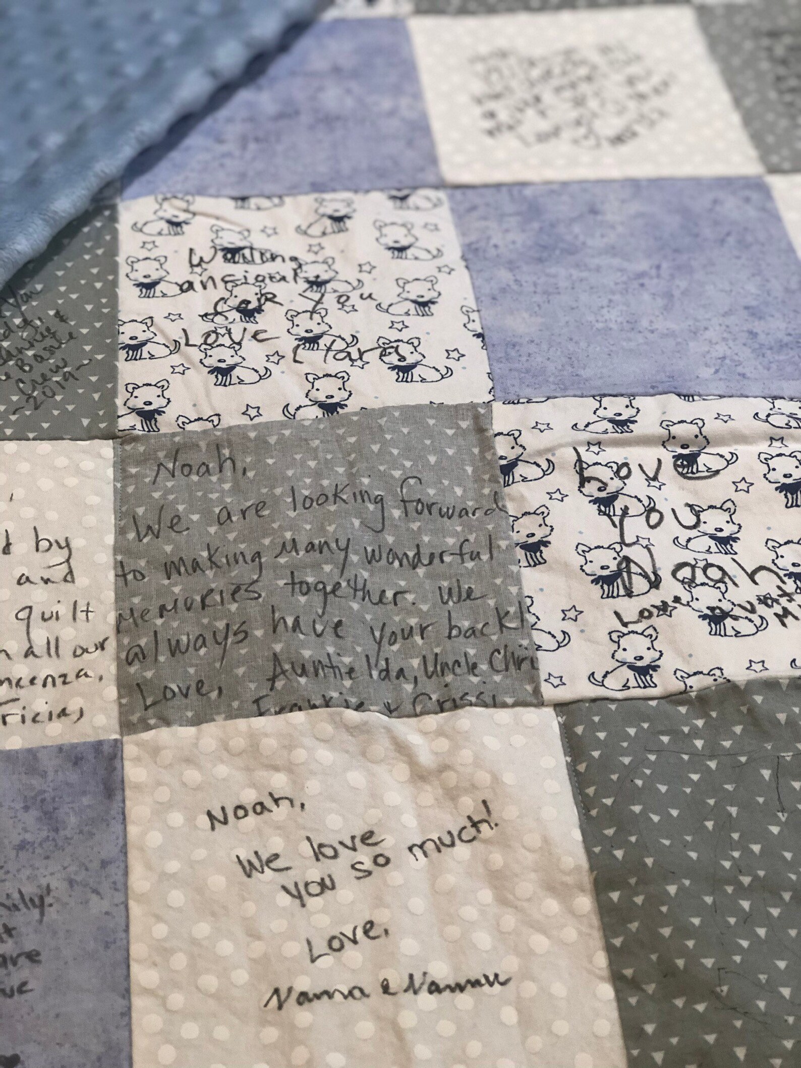 Dark Rainbow Baby Shower Quilt Kit Baby Shower Gift Etsy