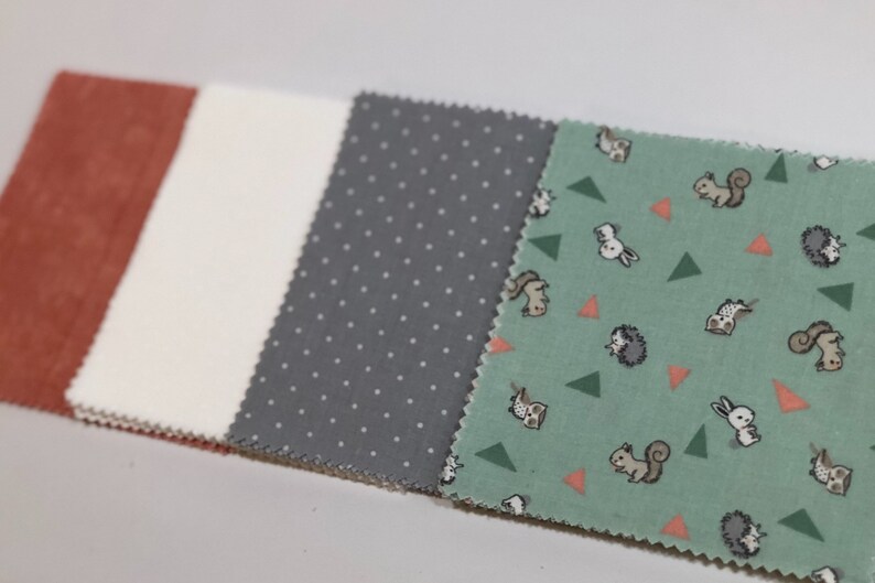 Woodland Animals Baby Shower Quilt Kit Baby Shower Gift Etsy