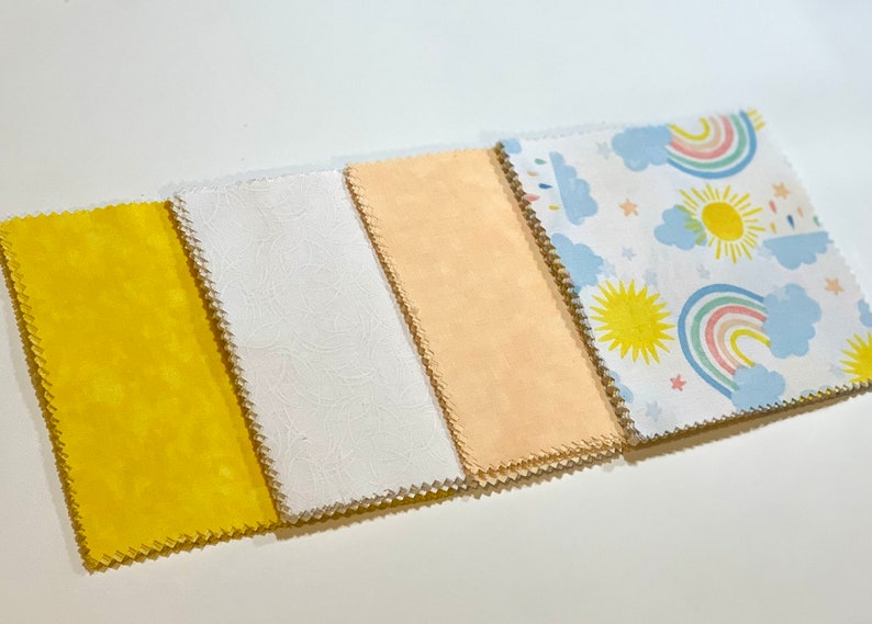Pastel Rainbow Baby Shower Quilt Kit Baby Shower Gift Etsy