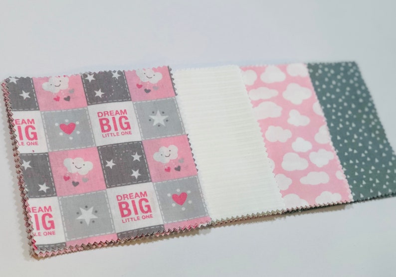 Pink Baby Shower Quilt Kit Baby Shower Gift Pink Baby Etsy