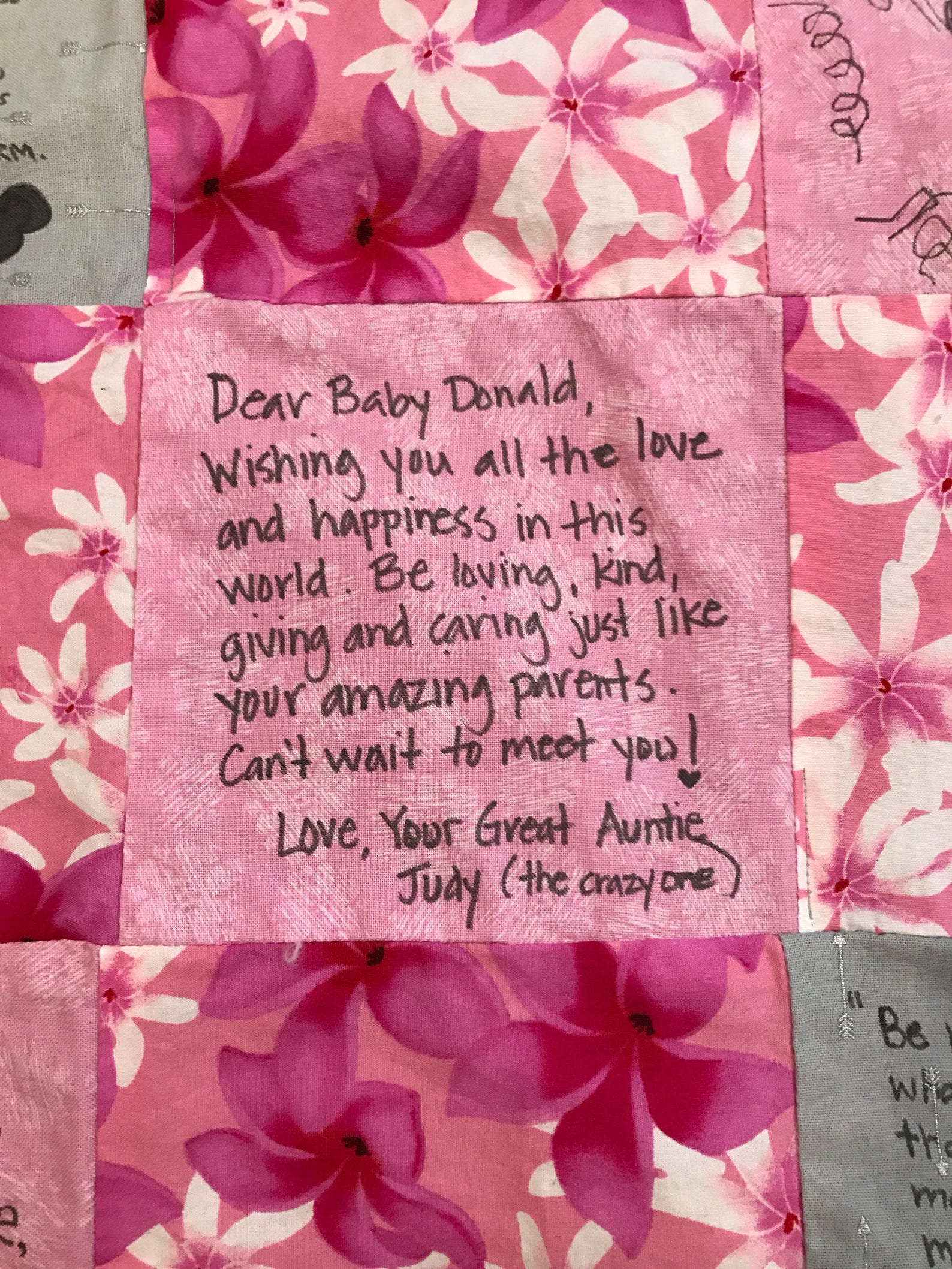 Dream Big Baby Shower Quilt Kit You Are Blessed Baby Shower Etsy