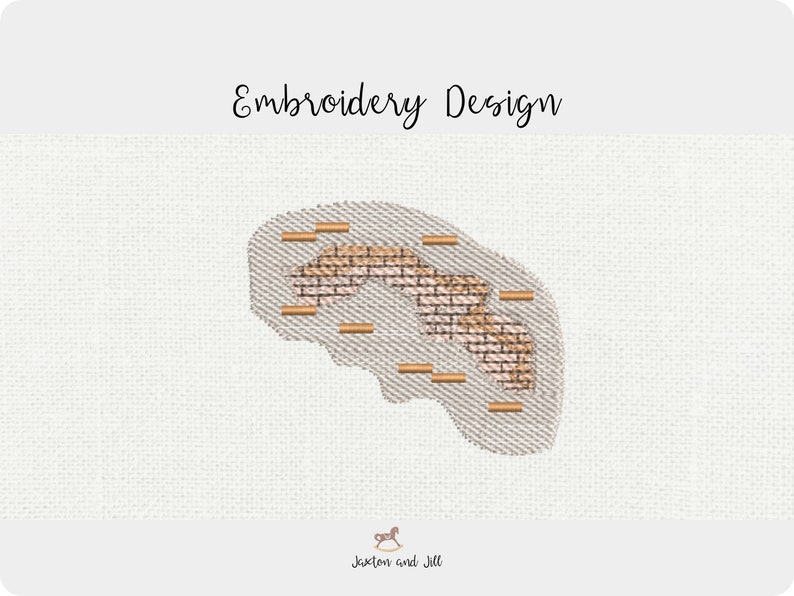 Exposed Brick Wall Machine Embroidery Design Embroidery Etsy