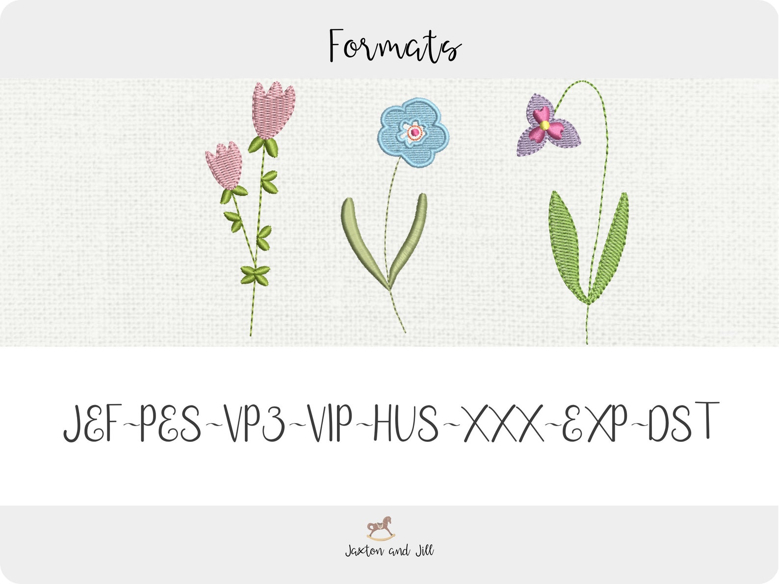 Small Flowers Machine Embroidery Design Bundle, Mini Flower Designs ...