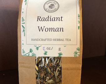 Radiant Human / Woman Herbal Tea ~ Organic Herbal Tea Blend - Homemade - For Ohio Customers Only