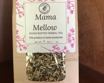 Mama's Mellow Blend Herbal Tea ~ Organic Herbal Tea Blend - Homemade - For Ohio Customers Only