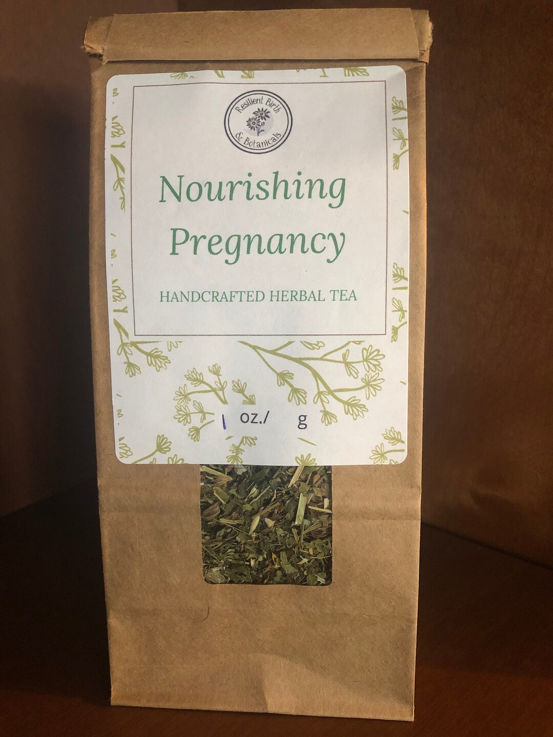 Nourishing Pregnancy Herbal Tea Organic Herbal Tea Blend Homemade for