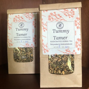 Tummy Tamer Herbal Tea Organic Herbal Tea Blend Homemade For Ohio Customers Only image 3