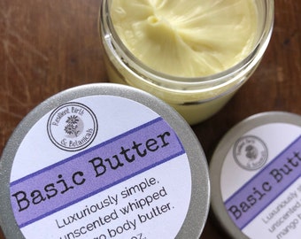 Basic Butter - Ultra Hydrating, Unscented Body Butter
