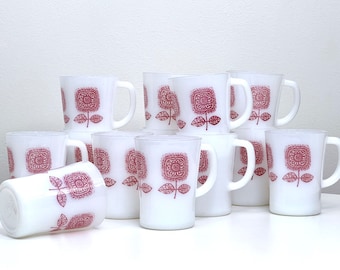 AGEE / CROWN PYREX (Australia) 'Spanish' Coffee Mugs [Sold Separately]