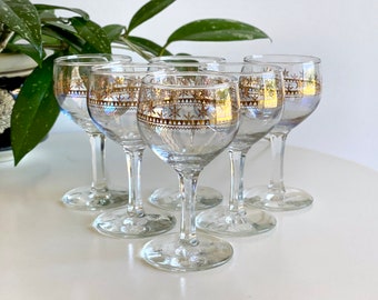 Crown Crystal Glass (Australia) Wine Glasses (set x6)
