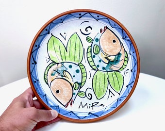 Round Serving Platter | Made by Miro Pottery