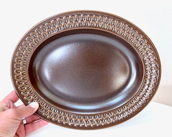 Wedgwood (England) 'Pennine' 13" Oval Meat Platter