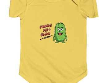 Tutina per neonati Pickle Me Elmo: divertente design a forma di cetriolo