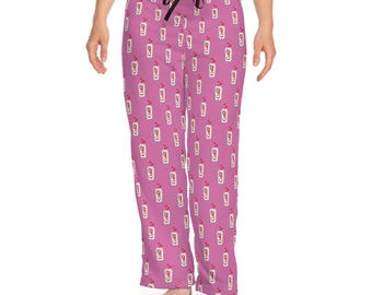 Pantalones de pijama de Coca-Cola Light en color rosa: ropa de estar por casa de moda para mujer