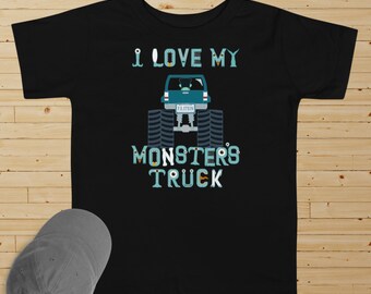 Camiseta de Monster Truck para niño: Divertida camiseta gráfica