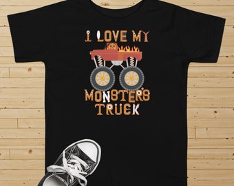 Camiseta de Monster Truck para niño: divertida camiseta para niño