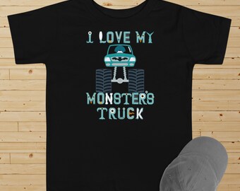 Camiseta de Monster Truck para niño: Divertida camiseta gráfica