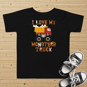 Monster Truck Toddler T-shirt: Funny Boy&#39;s Tee