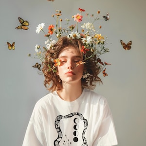 Camisa personalizada única, sudadera con capucha personalizada estilo tarot del desierto de serpiente para ella, para él, para ellos
