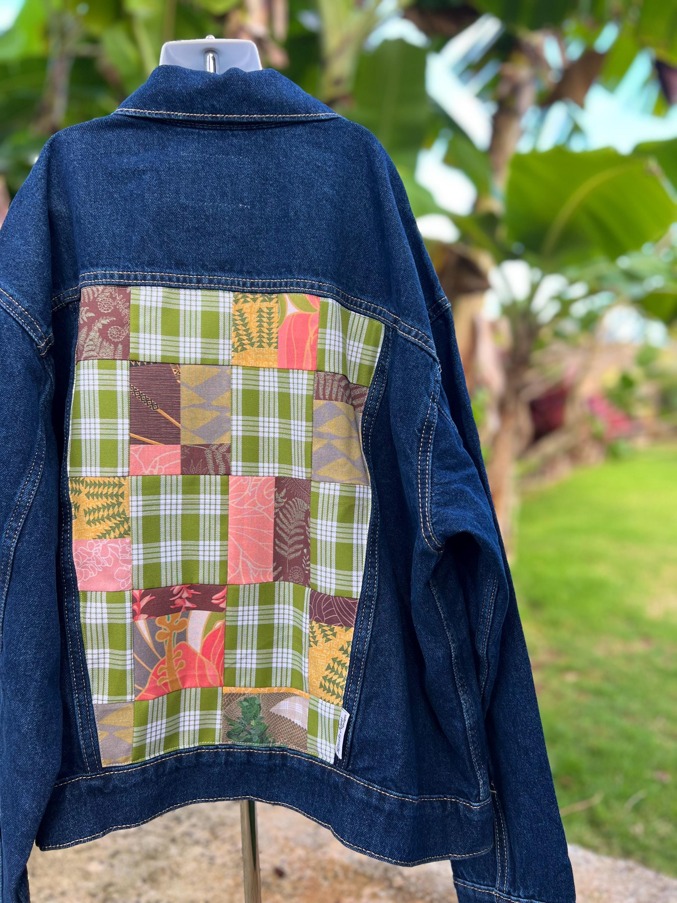 Penny Lane Coat 70s Patchwork Denim AFGHAN COAT! 70s Style