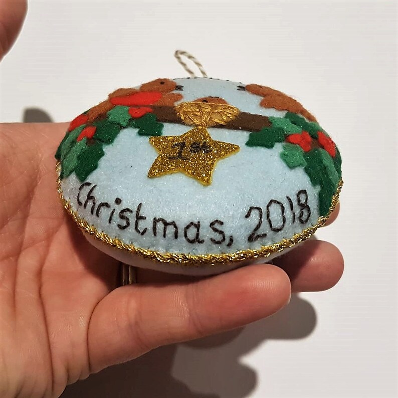 KIT for Babies first Christmas decoration /'New beginnings/'