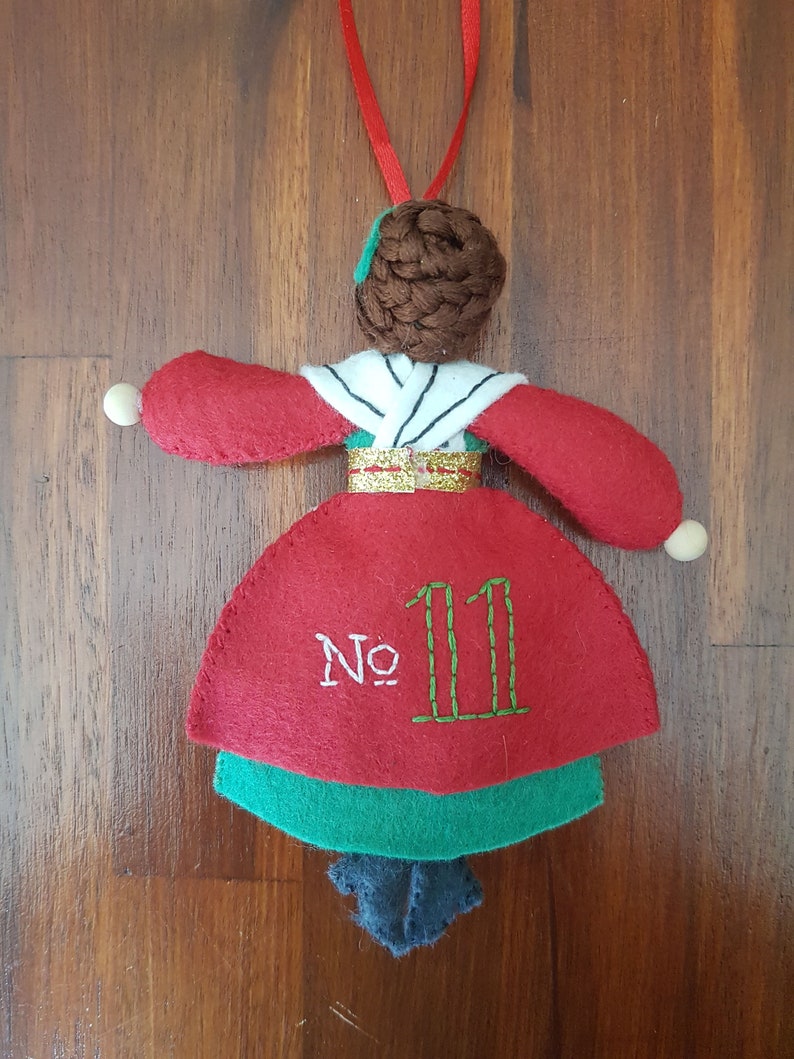 12 days of Christmas #11 Lady Dancing