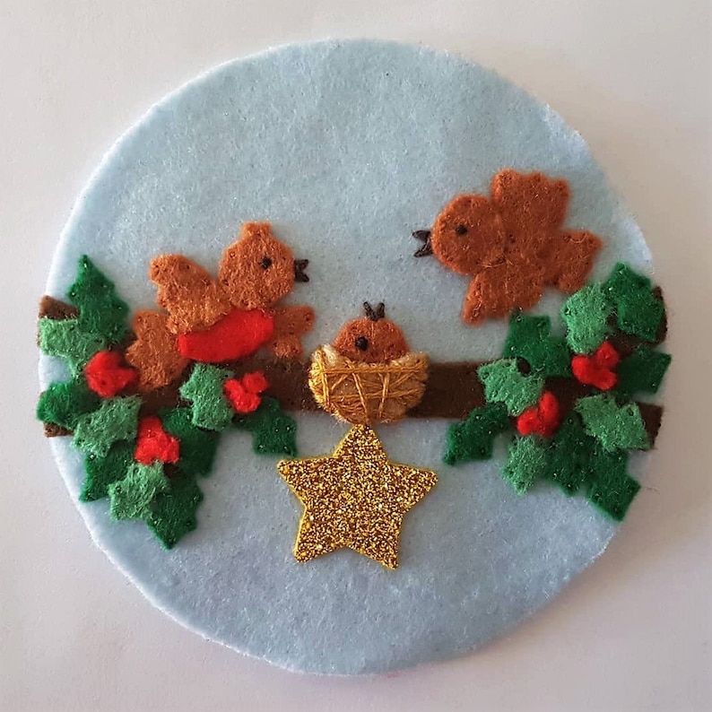KIT for Babies first Christmas decoration /'New beginnings/'