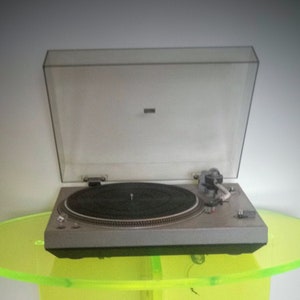 Technics SL-1500 direct-drive turntable vintage audio electronics stroboscopic RPM Audio-Technica Dual magnet cartridge MicroLine stylus