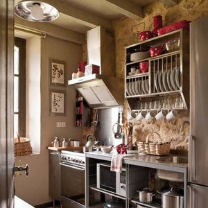 Kitchen design: get the dish rack off the counter. - VICTORIA