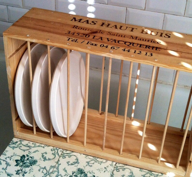 Dish Rack Shelf Plate Racks Kitchen Cupboard Shelf Counter