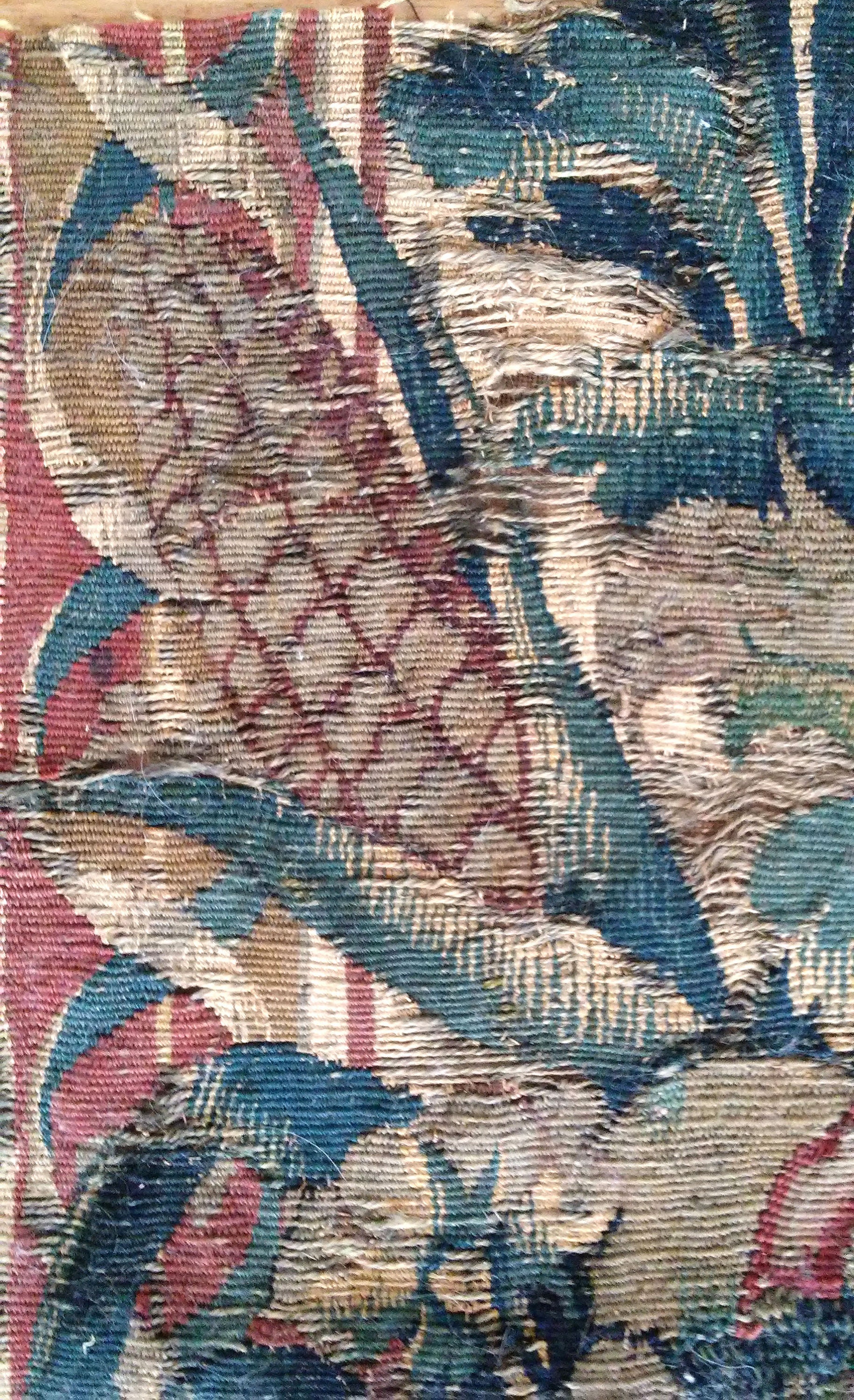 Antique Flemish Silk Tapestry Walled Garden Fiber Art Textile Etsy