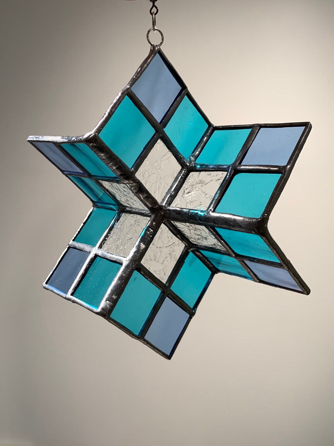 Stained Glass Spinning Sun Catcher Etsy