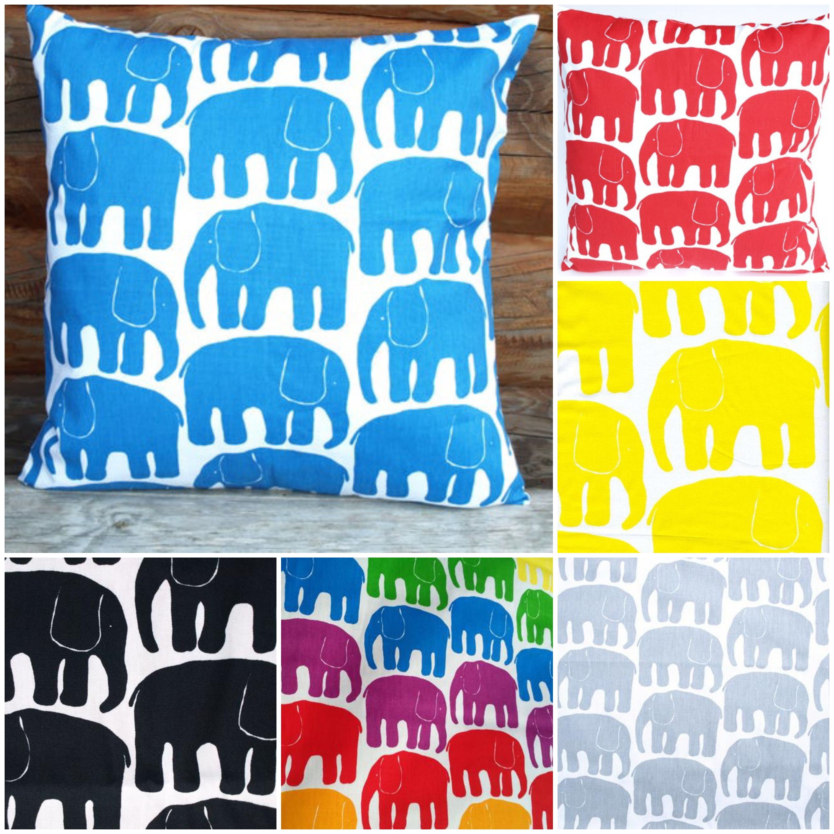 elephant floor pillow
