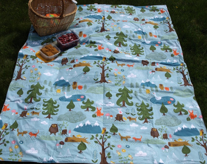 Picnic Blanket Waterproof XL Picnic Blanket and BAG Beach Etsy