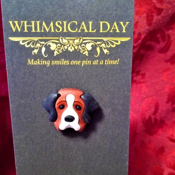 Dog pin, Boxer Dog face, Dog brooch, Boxer dog, dog breed pin, Dog lover