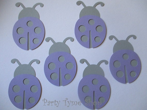Ladybug Theme Decorations Diecut Cutouts For Diaper Cake Etsy