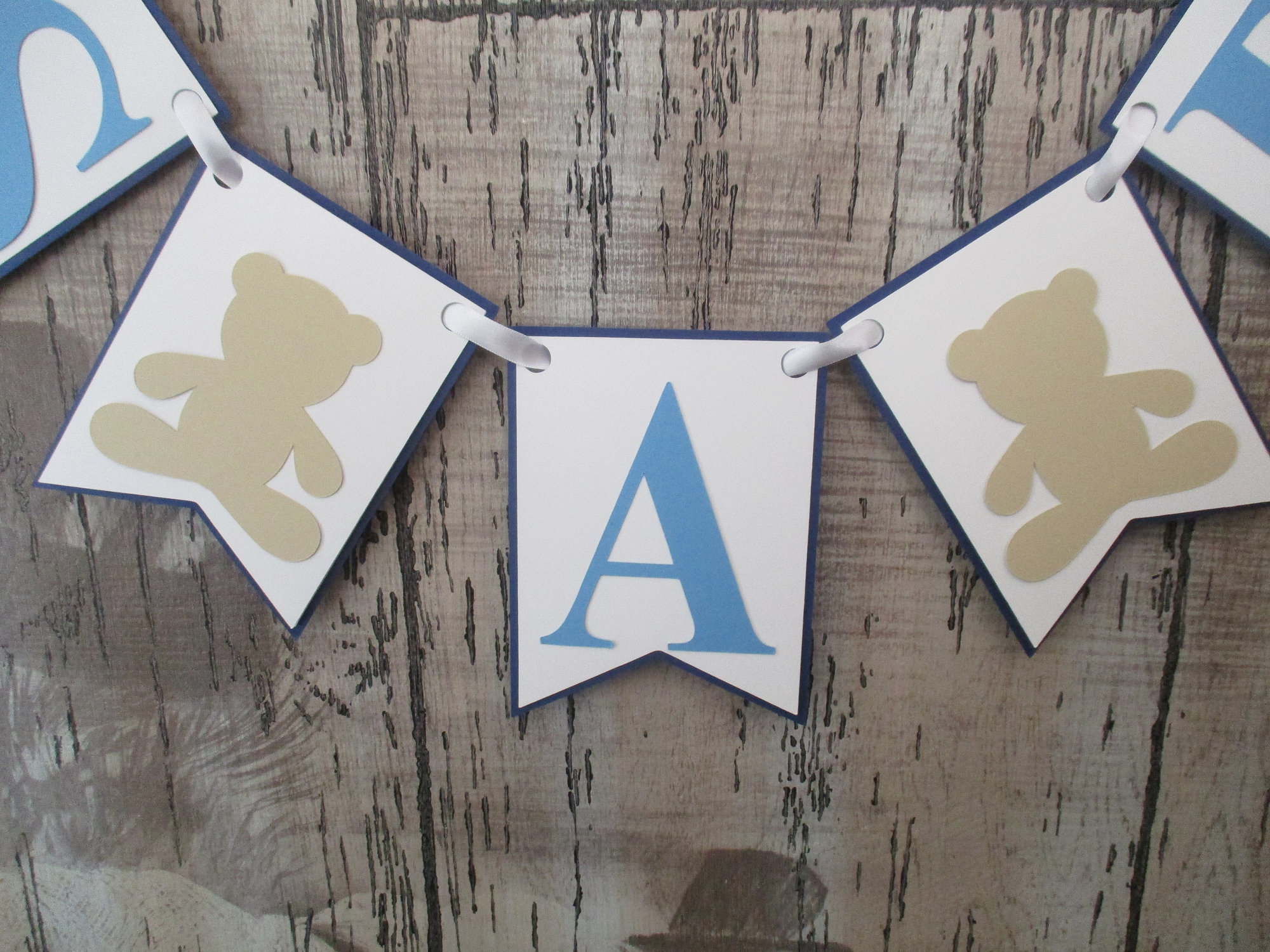 Teddy Bear Baby Shower Decorations, It's a Boy Banner, Teddy Bear ...