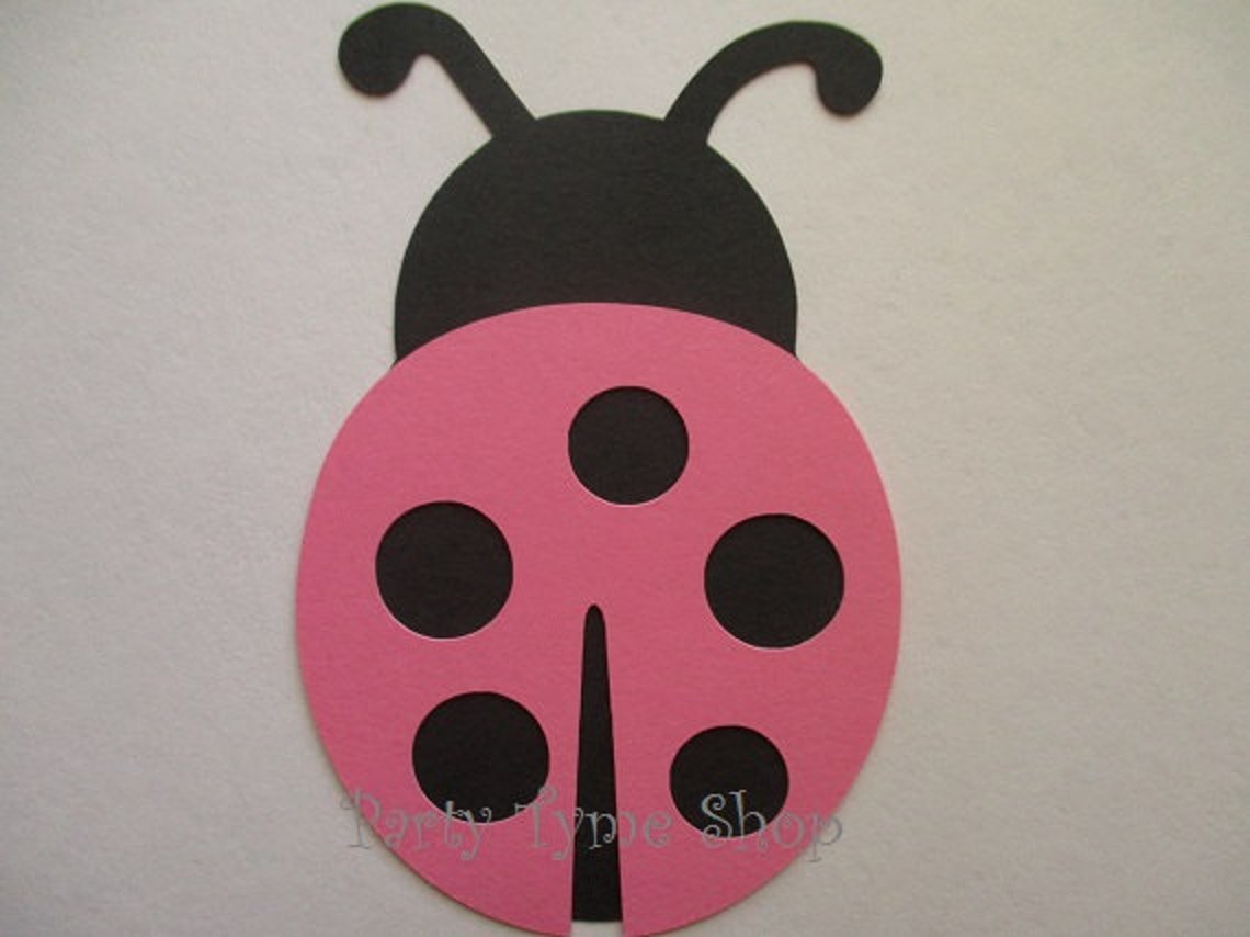 Ladybug Theme Decorations Diecut Cutouts for Diaper Cake | Etsy