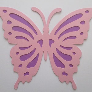 Custom Butterfly Topper, Gold Butterfly, Gold Cake Topper, Glitter Cake  Topper, Custom, Personalised, Hearts, Pink, Any Name, Any Age Color 