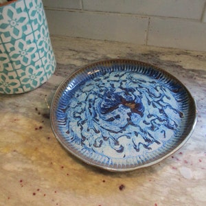 Handmade ceramic plate / platter