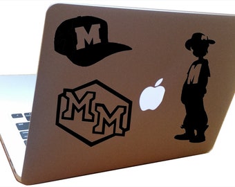 Mighty Max Logo Decal (sizes vary, small and large options)