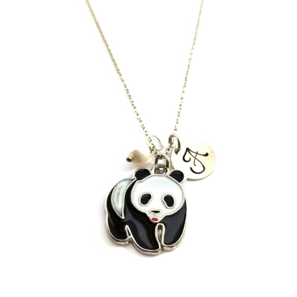 Panda Necklace - Etsy
