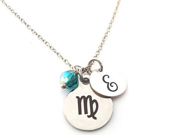virgo birthstone necklace gift items