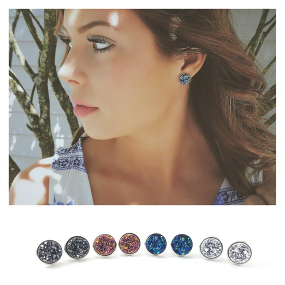 Etsy cheap druzy earrings