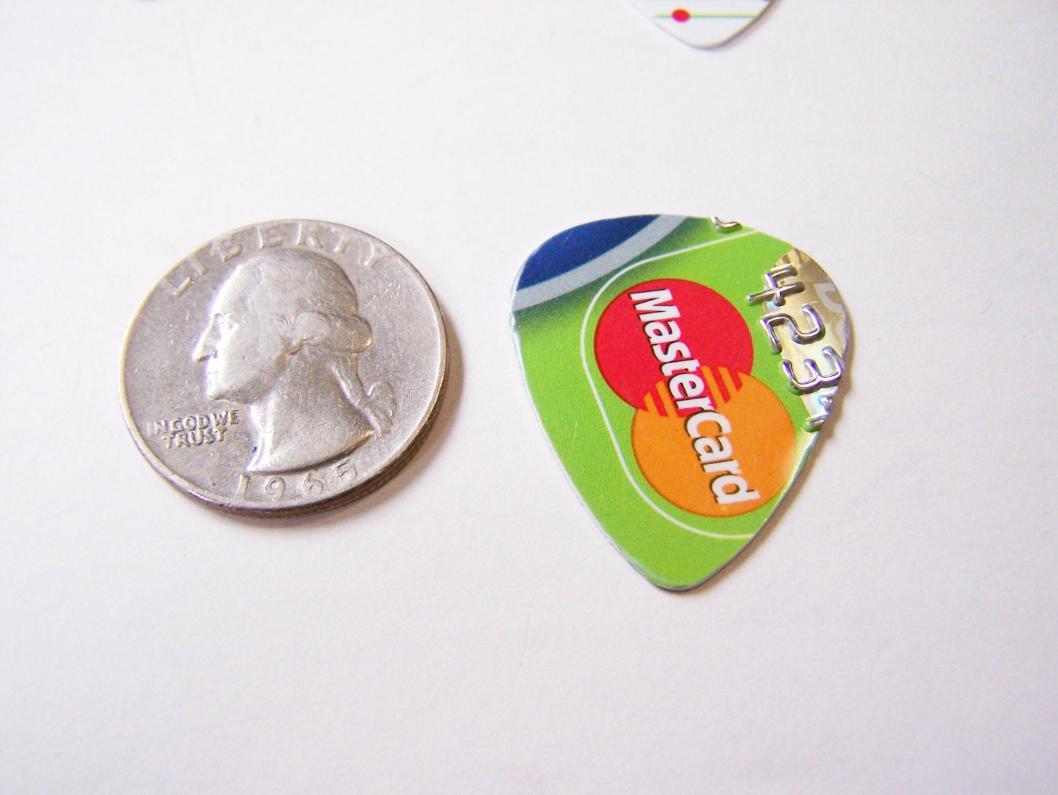 Upcycled Credit Card Guitar Pick Pack of 10 Recycled / Gift Etsy
