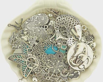 LIQUIDATION Metal Charm Grab Bag - Choose Your Tone - Less Than Wholesale